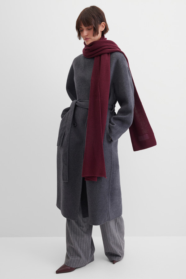 Шарф вязаный