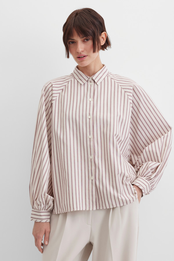 Блузка в полоску