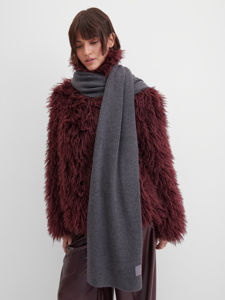 Шарф вязаный