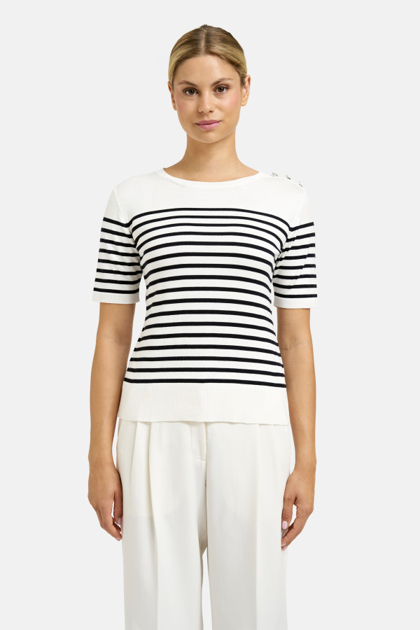 Джемпер в полоску