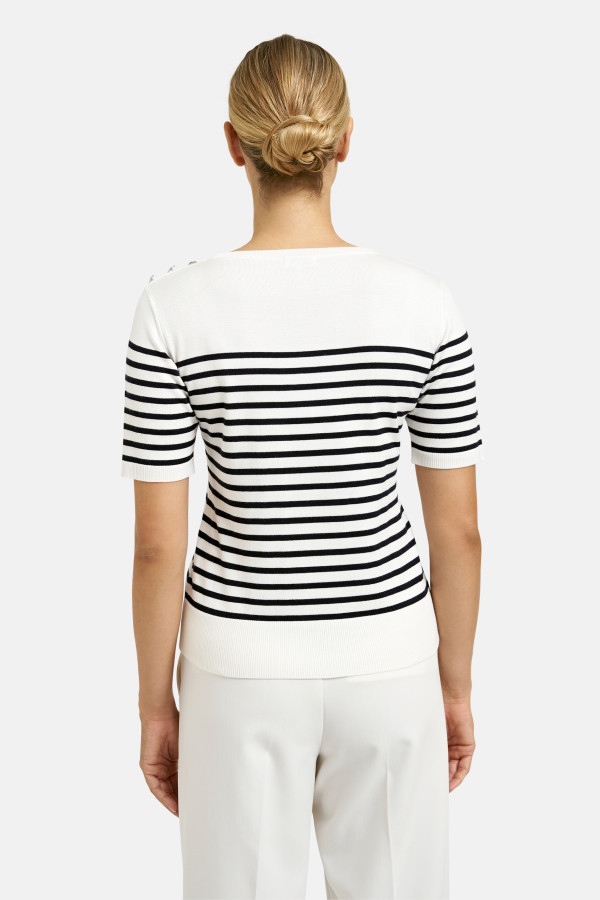 Джемпер в полоску