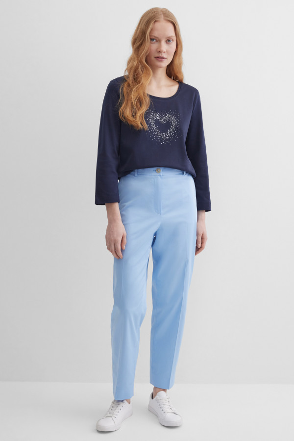 Брюки зауженные