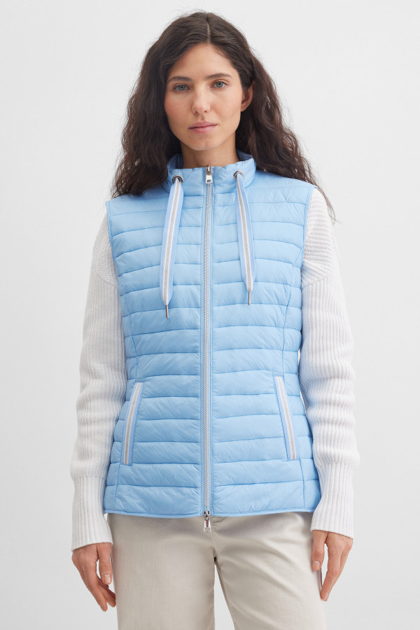 Жилет стеганый утепленный