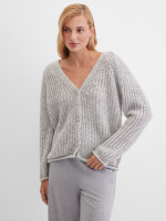 Кардиган крупной вязки