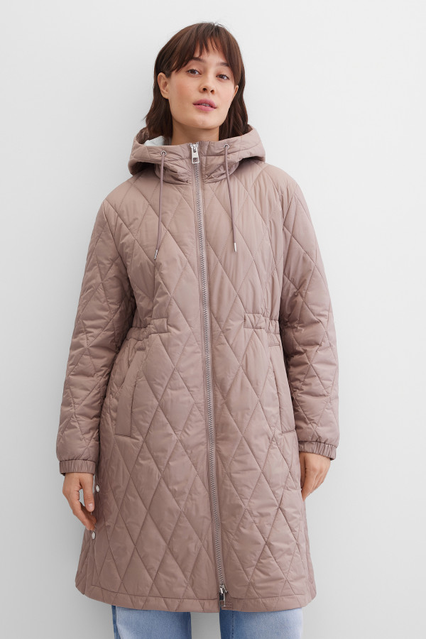 Пальто утепленное