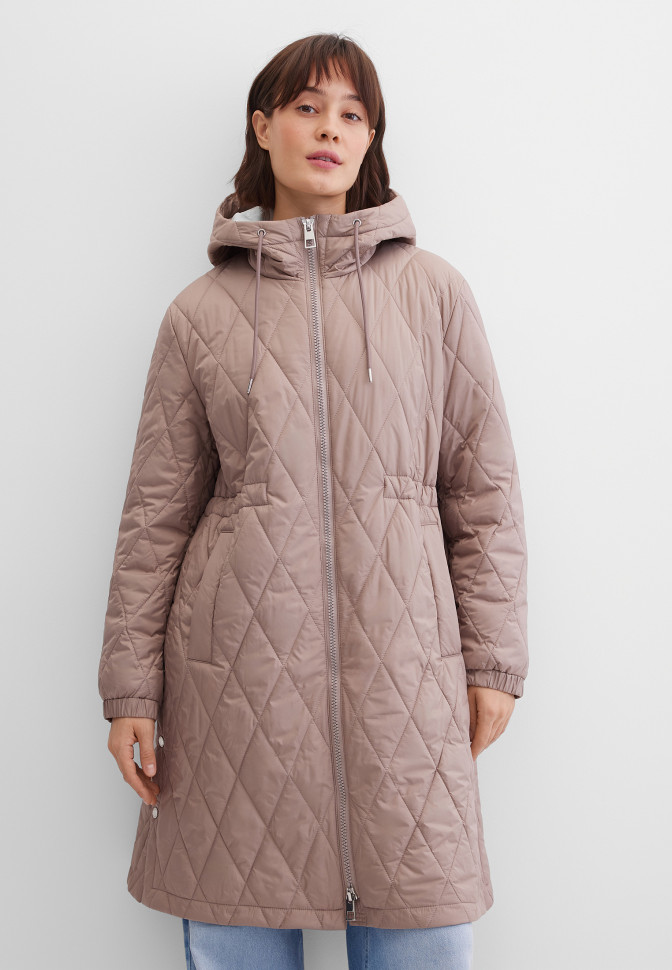 Пальто утепленное