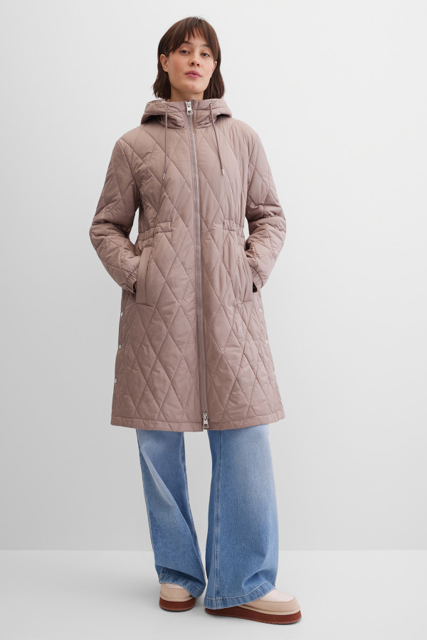 Пальто утепленное