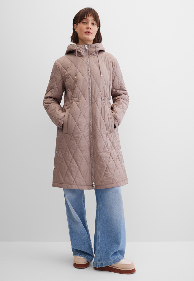 Пальто утепленное