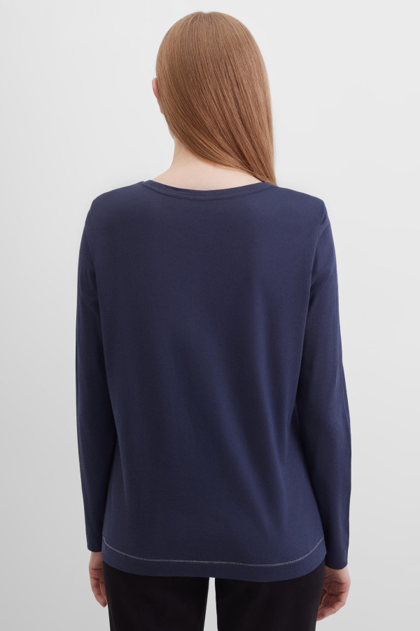 Лонгслив с надписью