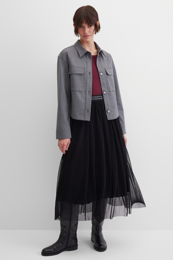 Жакет укороченный