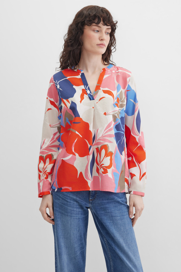 Блузка с принтом