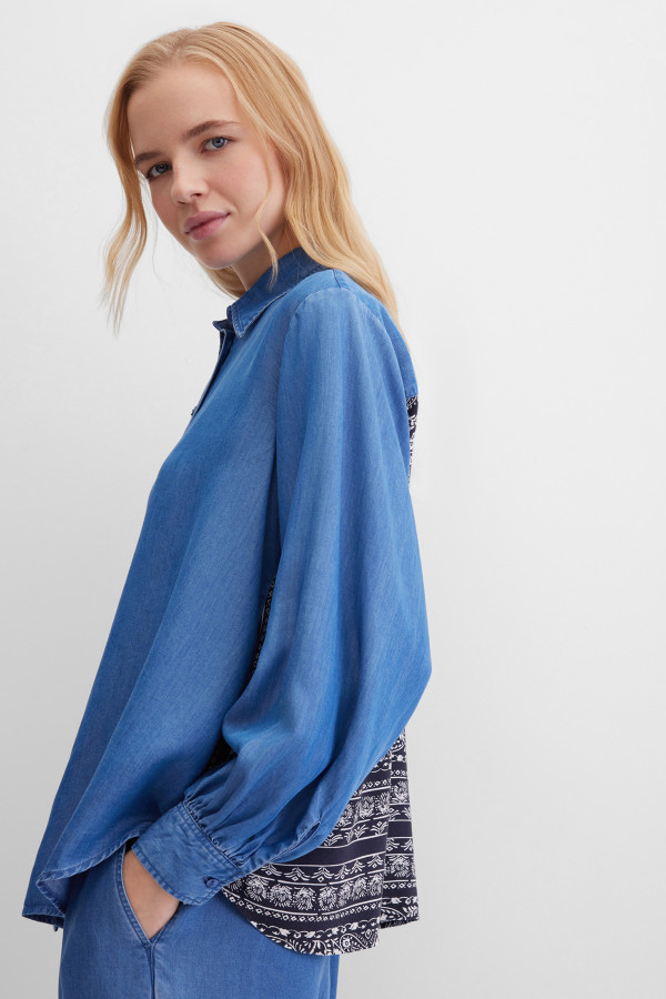 Блузка свободная