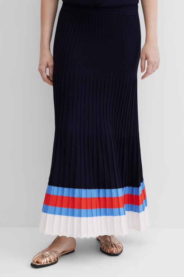 Юбка трикотажная макси