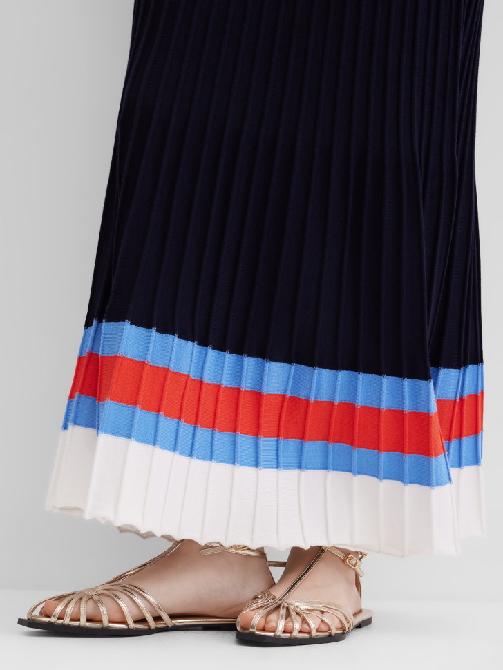 Юбка трикотажная макси