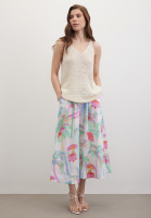 Юбка с цветочным принтом