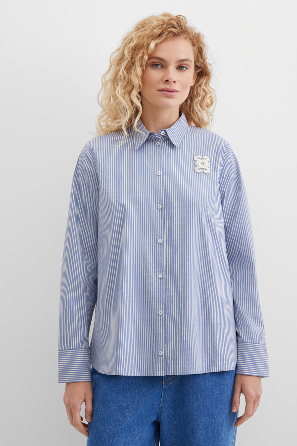 Рубашка в полоску