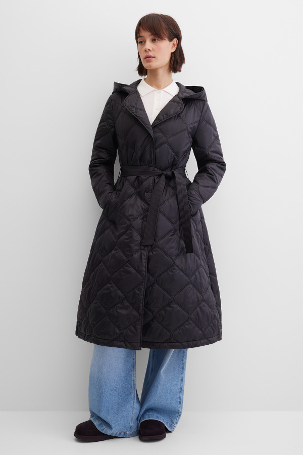 Пальто утепленное