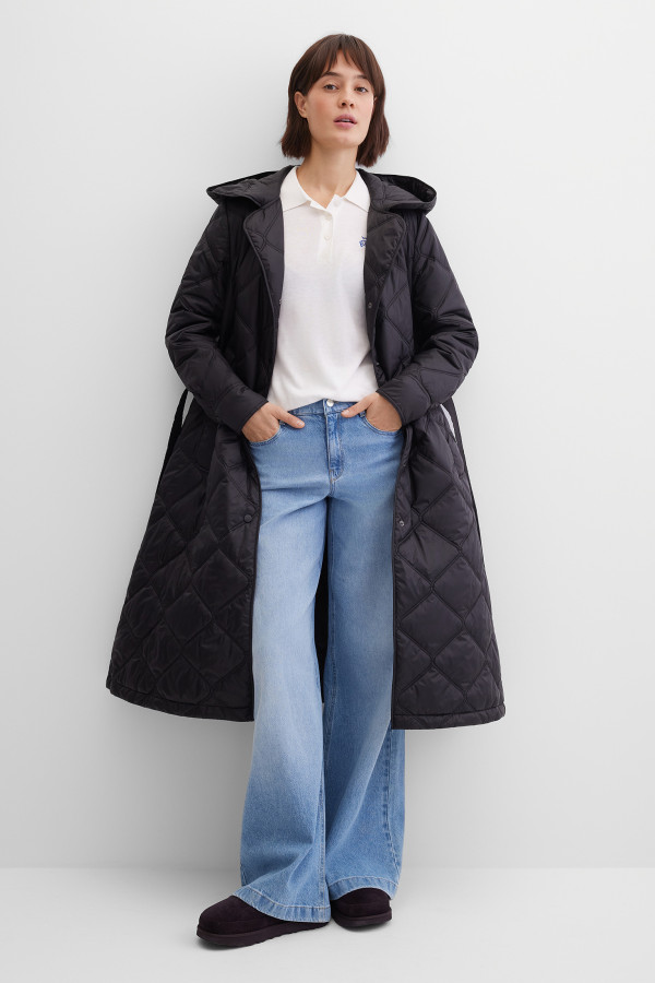 Пальто утепленное