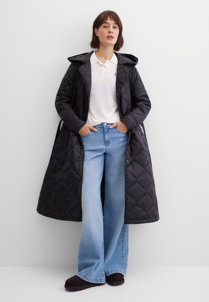 Пальто утепленное