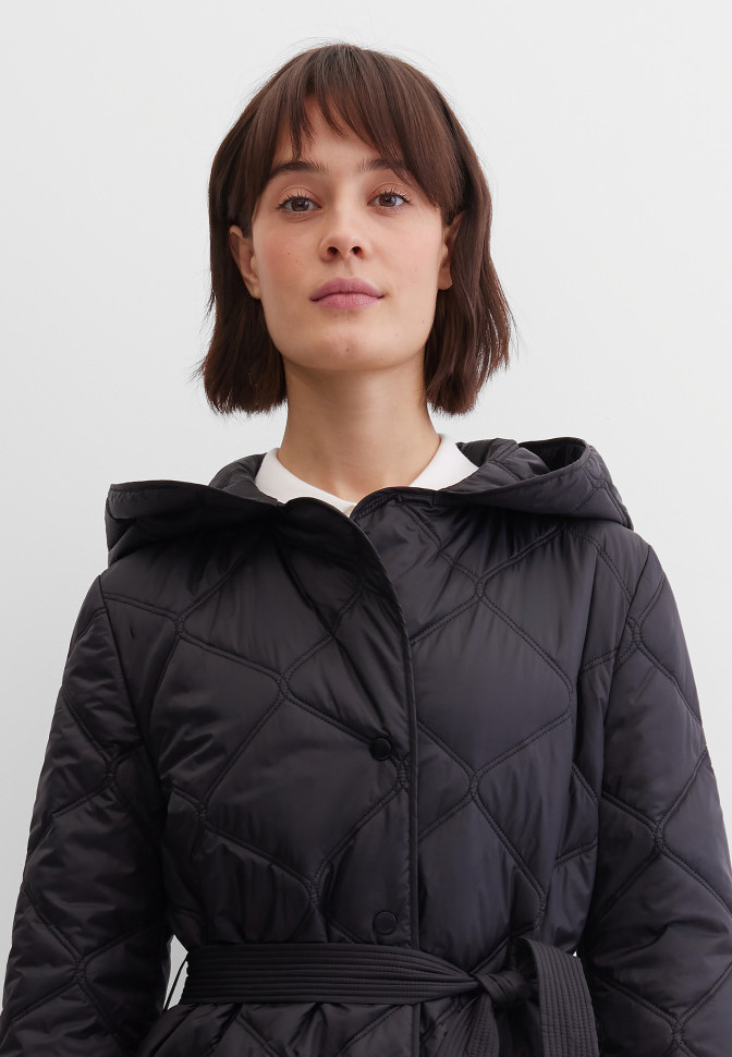 Пальто утепленное