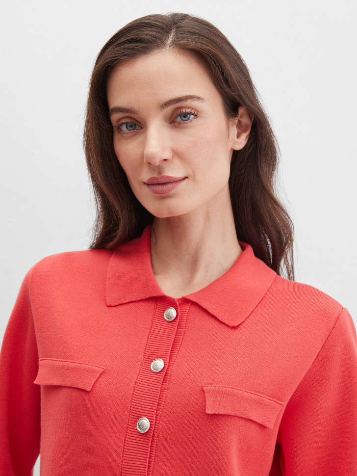 Кардиган с коротким рукавом