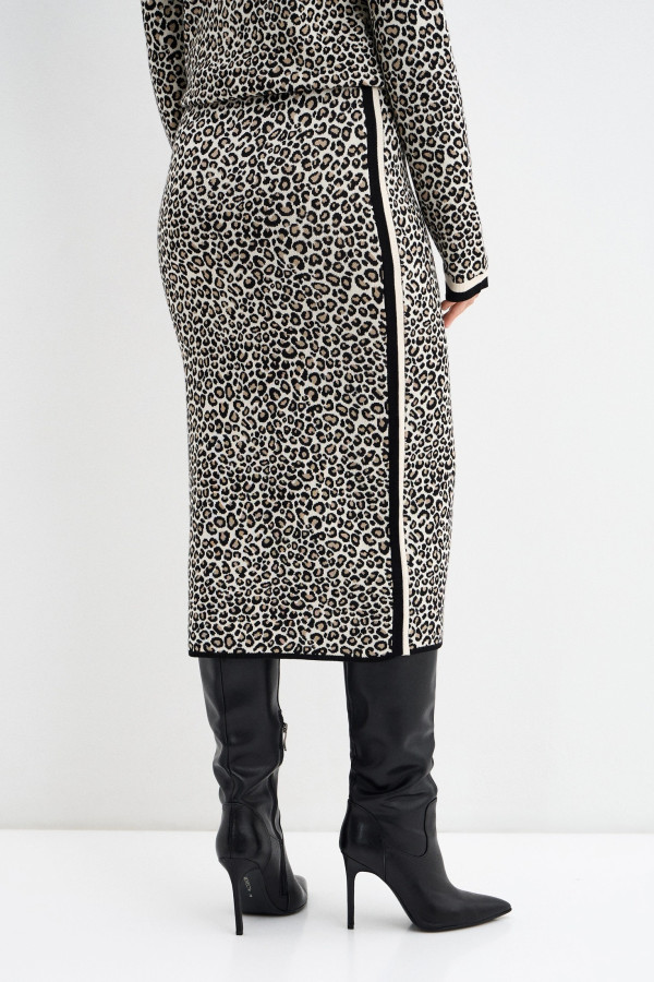 Юбка карандаш трикотажная