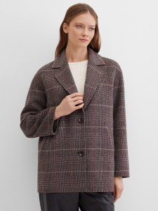 Полупальто однобортное