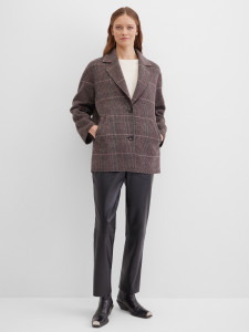 Полупальто однобортное