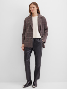 Полупальто однобортное