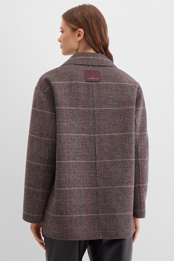 Полупальто однобортное