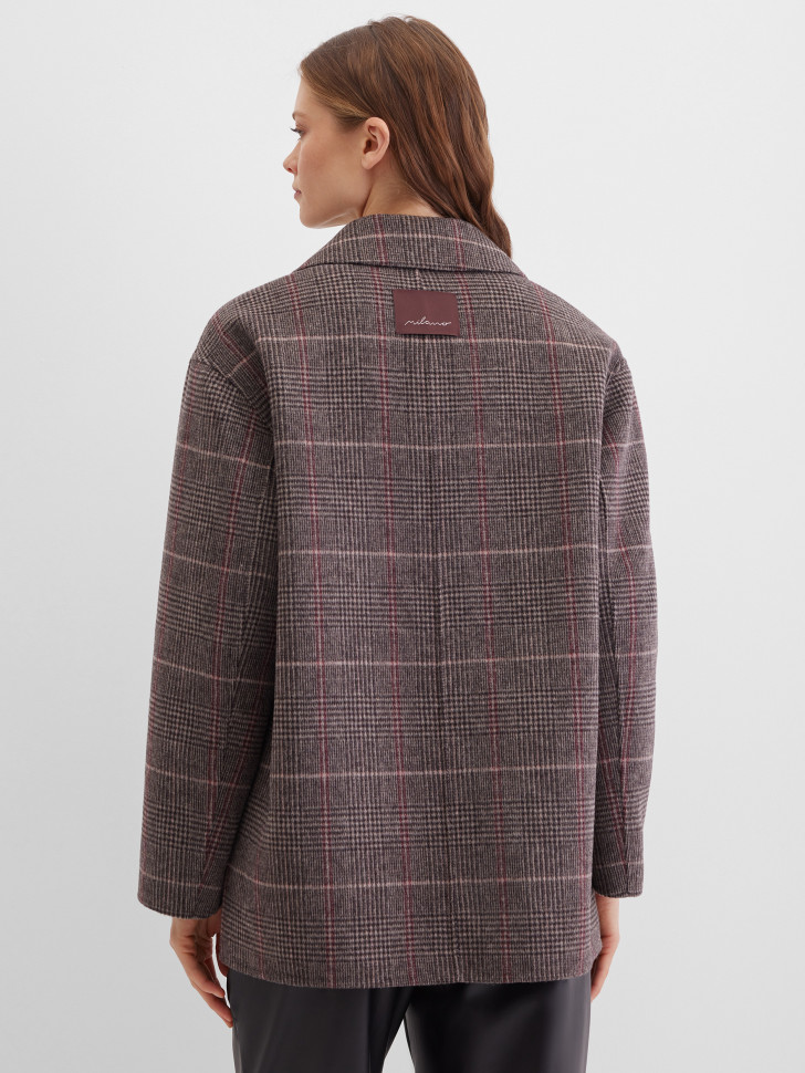 Полупальто однобортное