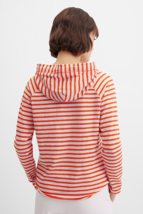 Лонгслив-худи с капюшоном