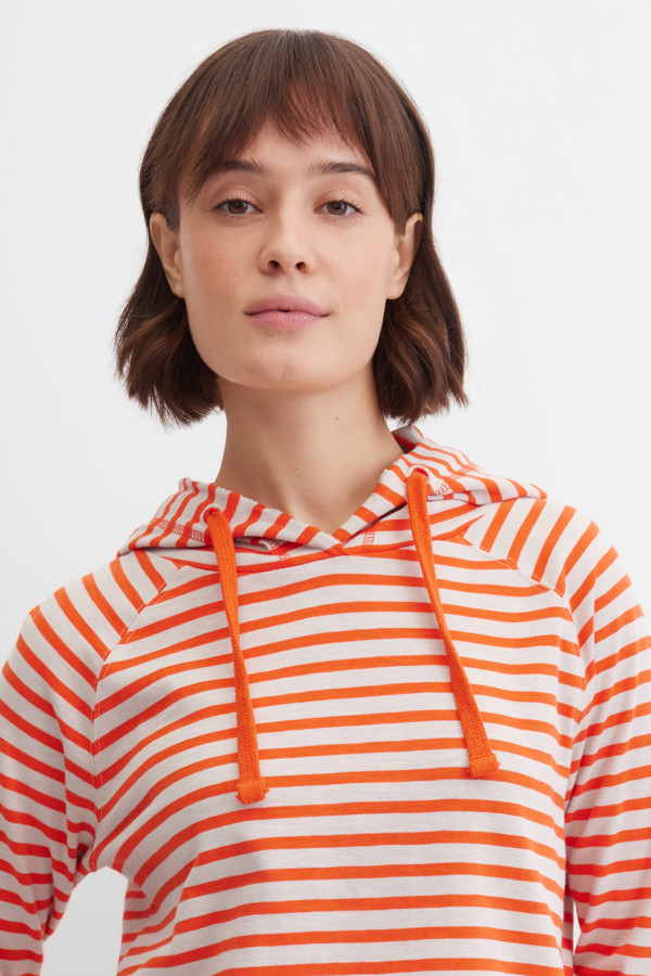 Лонгслив-худи с капюшоном