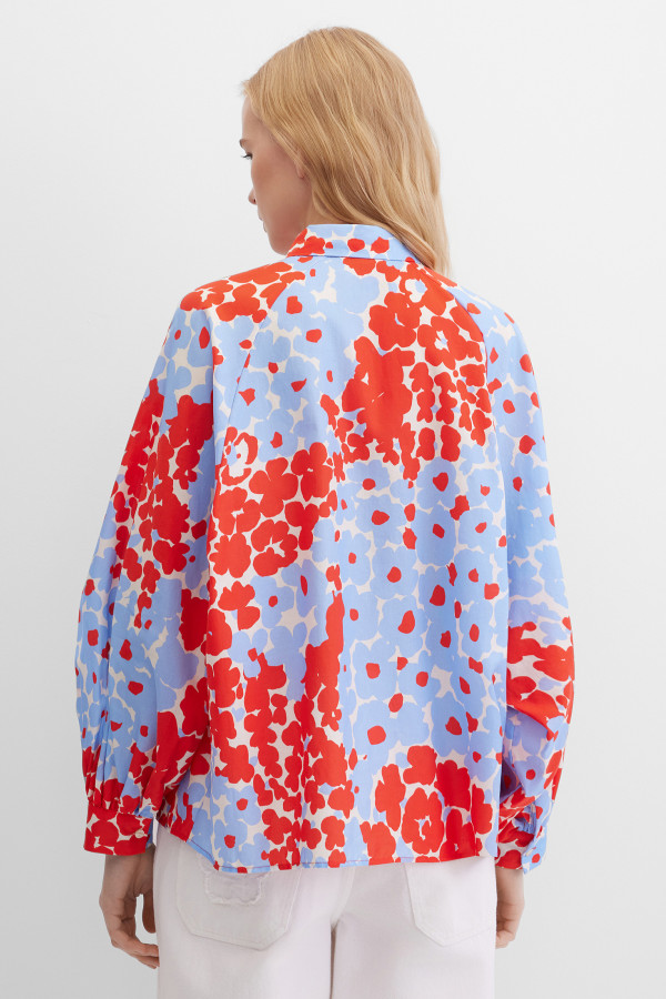 Блузка свободная