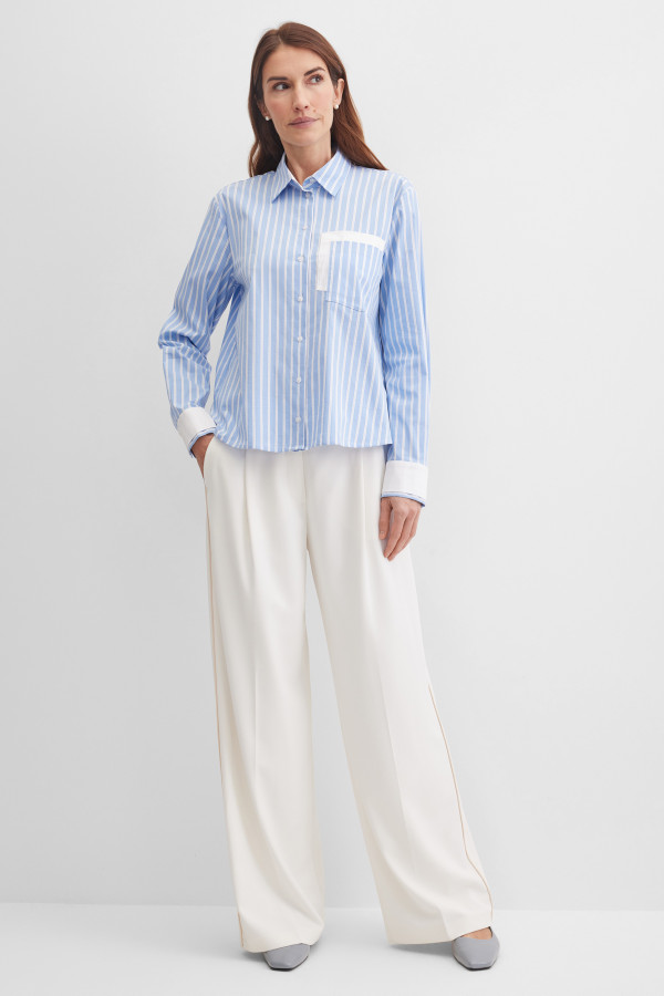 Рубашка в полоску