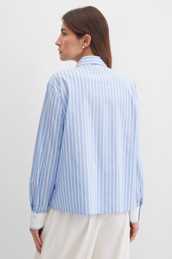 Рубашка в полоску