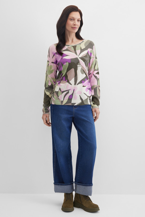 Джемпер с длинным рукавом