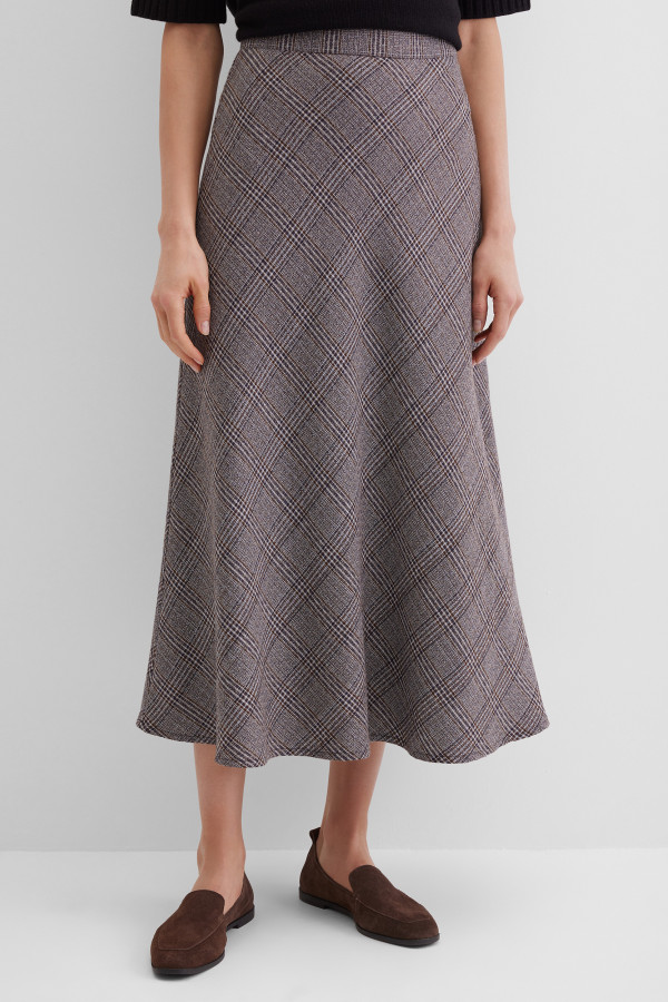 Юбка в клетку