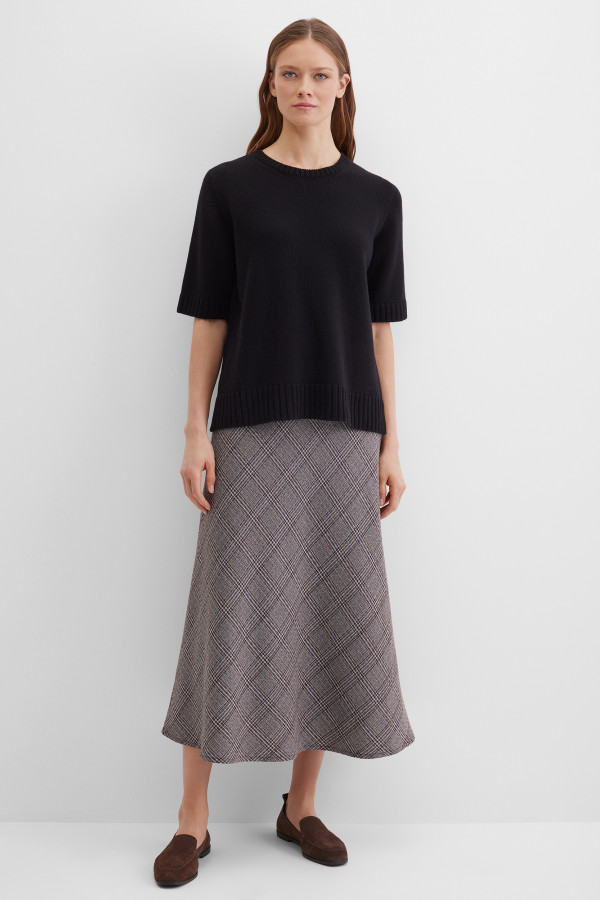 Юбка в клетку