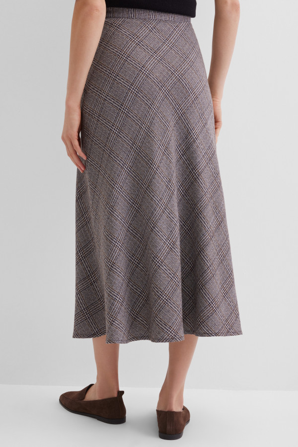 Юбка в клетку