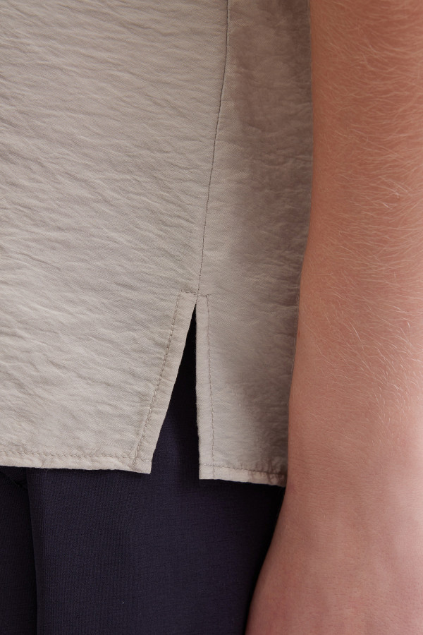 Блуза с жатым эффектом