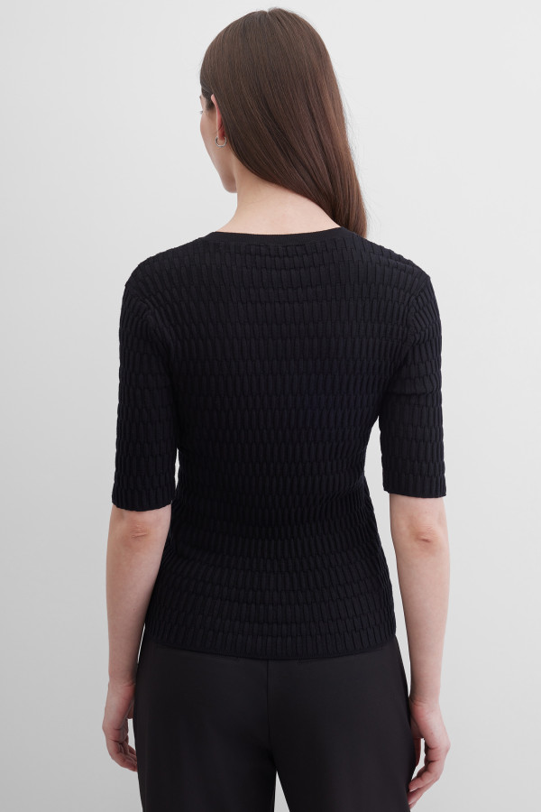 Джемпер прямого силуэта