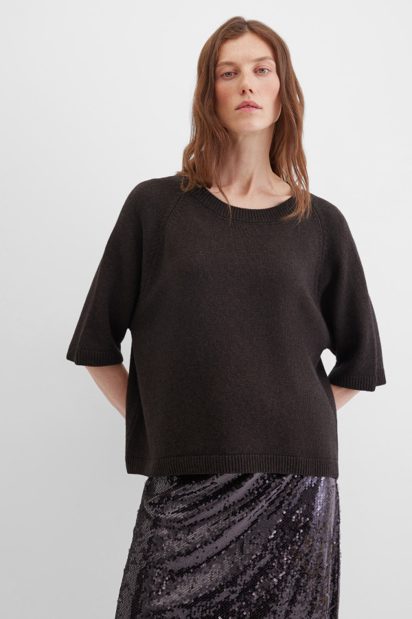 Джемпер с шерстью и кашемиром