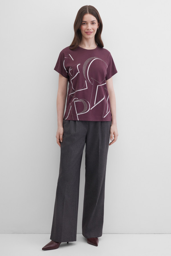 Футболка свободного кроя