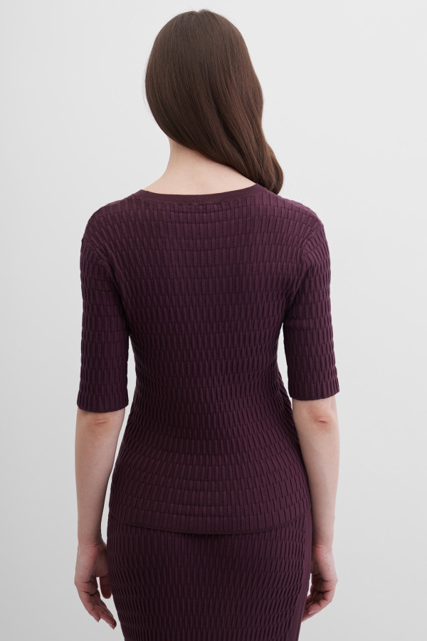 Джемпер прямого силуэта