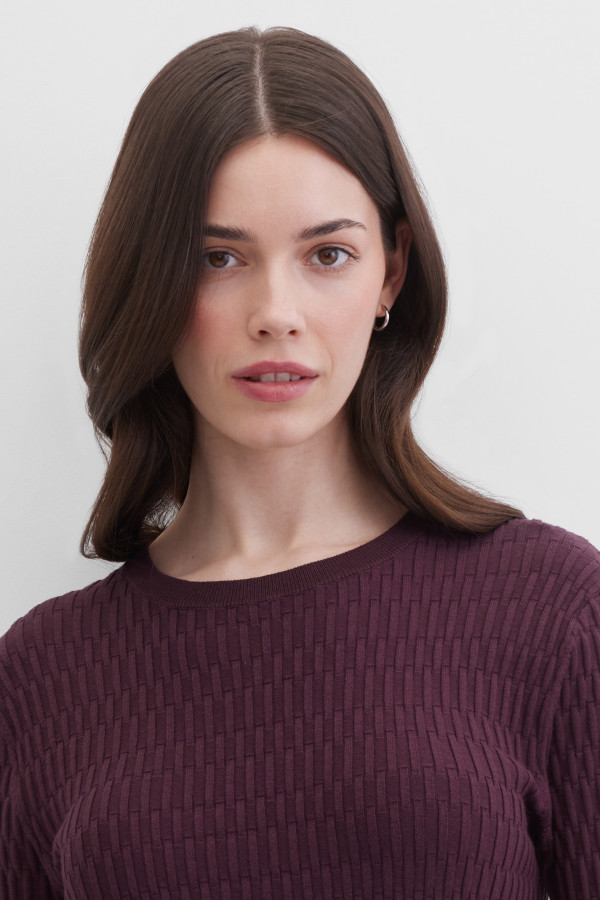 Джемпер прямого силуэта