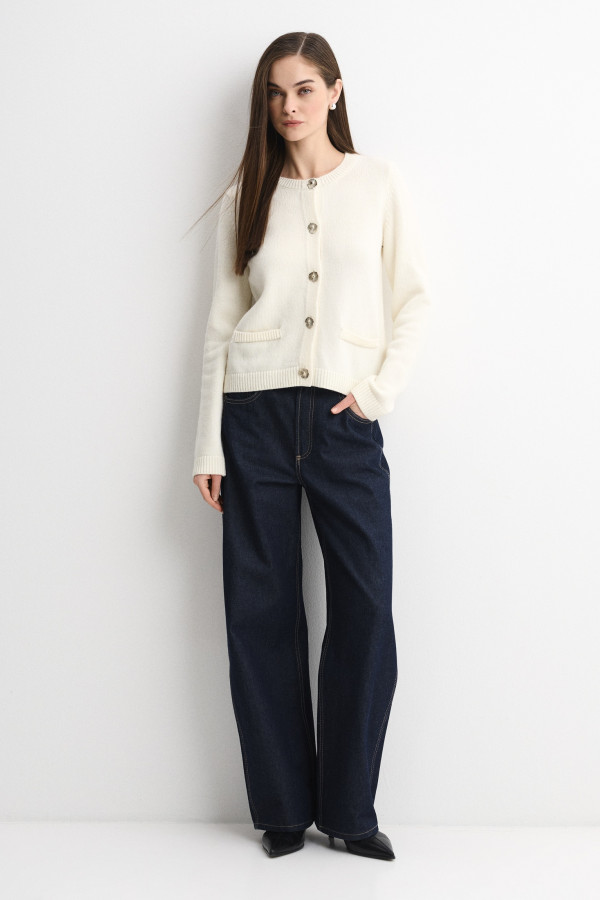 Кардиган вязаный