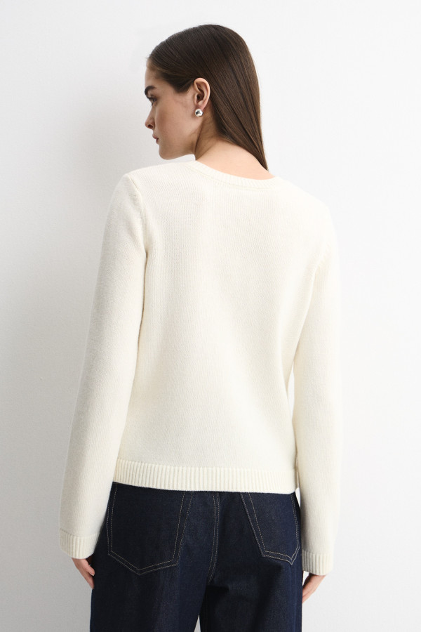 Кардиган вязаный