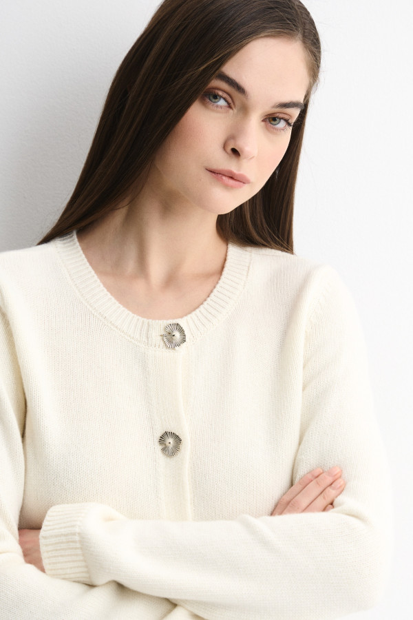 Кардиган вязаный