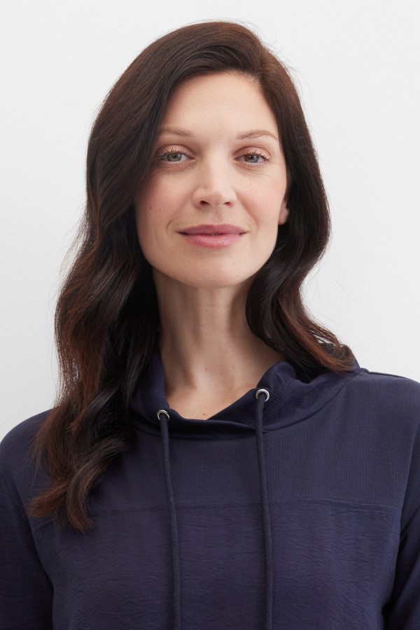 Лонгслив из жатой ткани